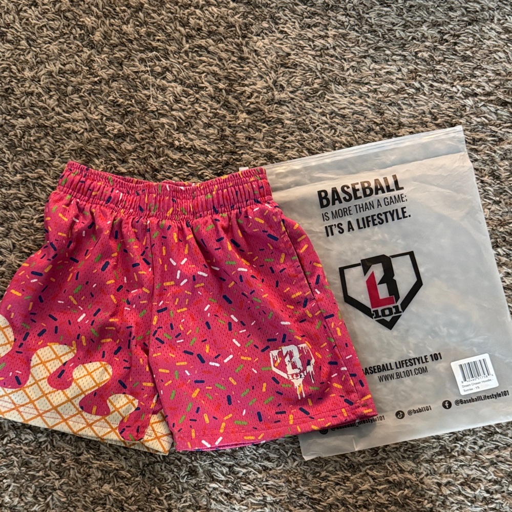 Baseball Lifestyle Boys shorts 
Kids Pink Shorts